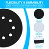 5 Packs 5 Inch Foam Sanding Pads, Flexibility & Durability,