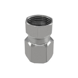 Fitvell 2PCS Stainless Steel Flexible Movable Connector 1/2" Female for Shower Arm