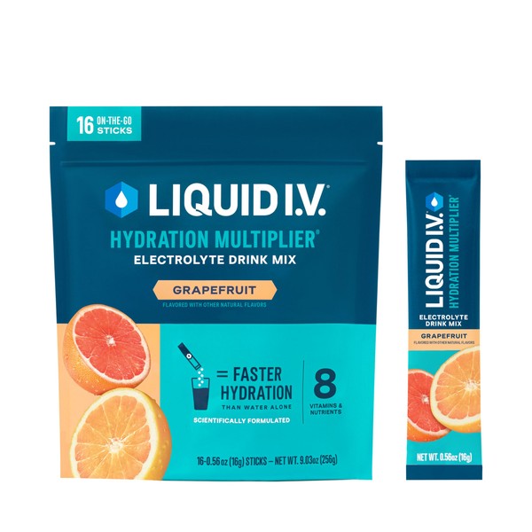 Liquid I.V.® Hydration Multiplier - Grapefruit | Electrolyte Powder Drink