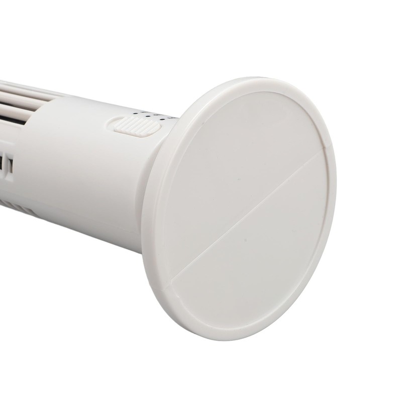 Bladeless Tower Fan, Quiet Portable Desk Fan with 2 Speeds,