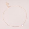 Atentuyi Wedding Dainty Chain Delicate Necklace Gold Simple Chain Minimalist
