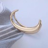 Cybche Punk Moon Ear Cuff Earrings Moon Ear Climber Cuff