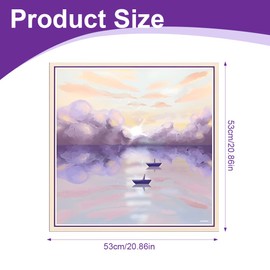 EOYVAIL Scarves for Women,Square Silk Scarf,Women Silk Scarf,Square Women Scarf,Satin Scarf,21 x 21 Inch (Purple)