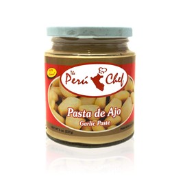 The Peru Chef. PASTA DE AJO, GARLIC PASTE.100% Natural, 8 Oz