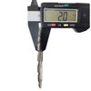 Round Dual Sided Metal Wire Guage Thickness Gauge, Stainless Steel
