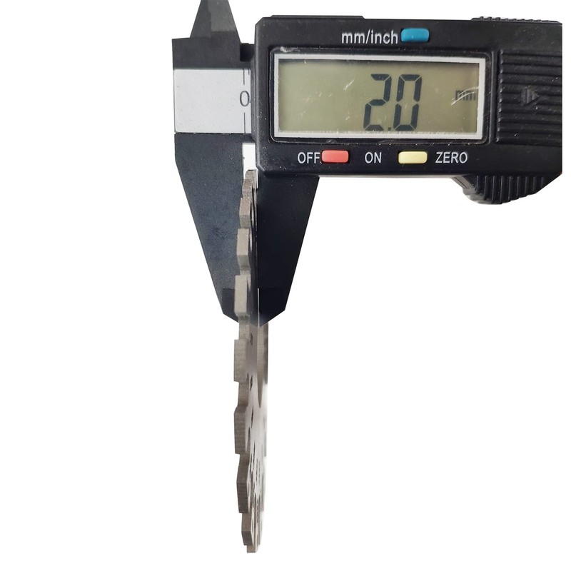 Round Dual Sided Metal Wire Guage Thickness Gauge, Stainless Steel