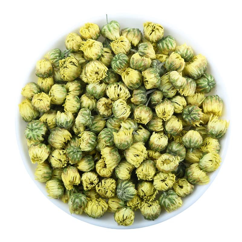 Chrysanthemum Tea 3.5oz Tai Ju- White Chrysanthemum Bud-Chinese Herbel Tea-Flower