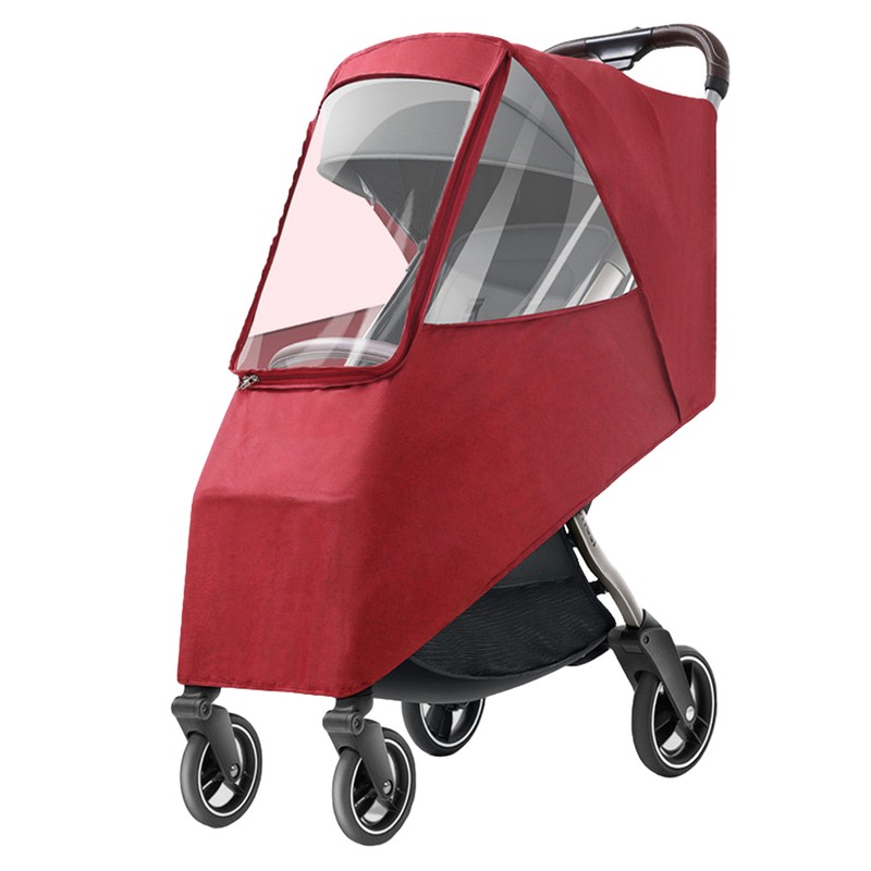 Stroller Rain Cover Universal Toddler Travel Weather Shield Waterproof Windproof