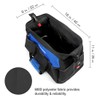 WORKPRO 16-inch Wide Mouth Tool Bag with Water Proof Molded