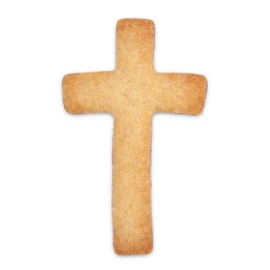 Staedter Cross Cookie Cutter, Silver, 9 cm