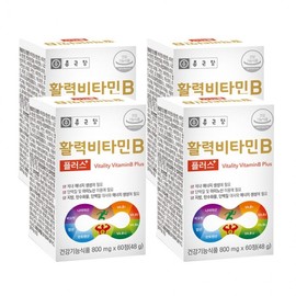 Chong Kun Dang Vitality Vitamin B Plus 800mg x 60 Tablets 4 units