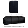 YiKitHom Extra Large Storage Duffle Bag for Travel, Black Oversized