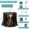 Thallike Portable Hot Shower for Camping, 1000W Immersion Heated, Rechargeable