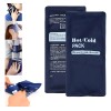 2 Compresa De Gel Frío Calor Terapia Reutilizable 23x13cm