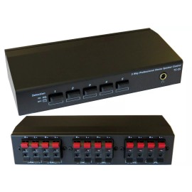 TEC 5 Pair Speaker Selector Switch Switcher with impedance matching safety circuitry