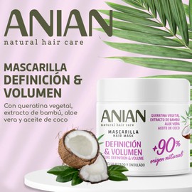 Definicion & Volume Mascarilla Quarina Vegetal 350 ml