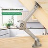 Jeylly Slow Close Lid Support Hinges, Adjustable Lid Stay for
