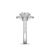 Birth Flower Ring For Women, Sterling S925 Silver April Birthstone