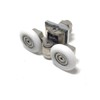 Shower Double Door Wheels 23mm Shower Door Rollers 4pcs