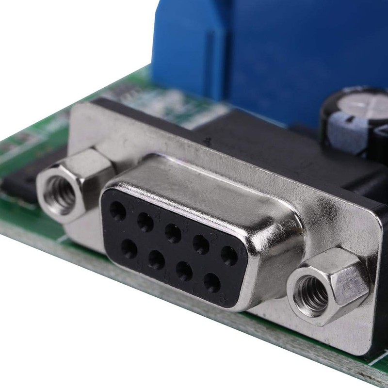 Famus 12V 8-Channel DB9 RS 232 Relay Module Remote Control