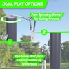 STERLING Sports Heavy Duty Tetherball Set with Pole, Ball &