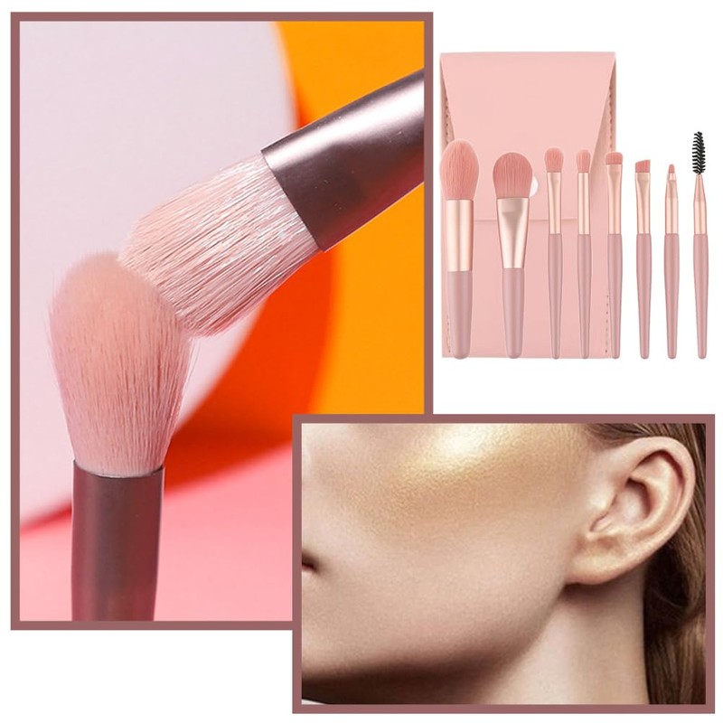 8 Piece Make Up Brush Set Professional Makeup Brush Set