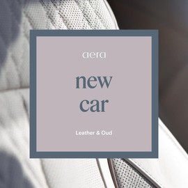 Aera Go New Car Fragrance Scent Refill - Notes of Leather and Oud - Works with The Aera Go Diffuser for Car