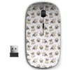 KAWAMOUSE 2.4G Ergonomic Portable USB Wireless Mouse for PC, Laptop,