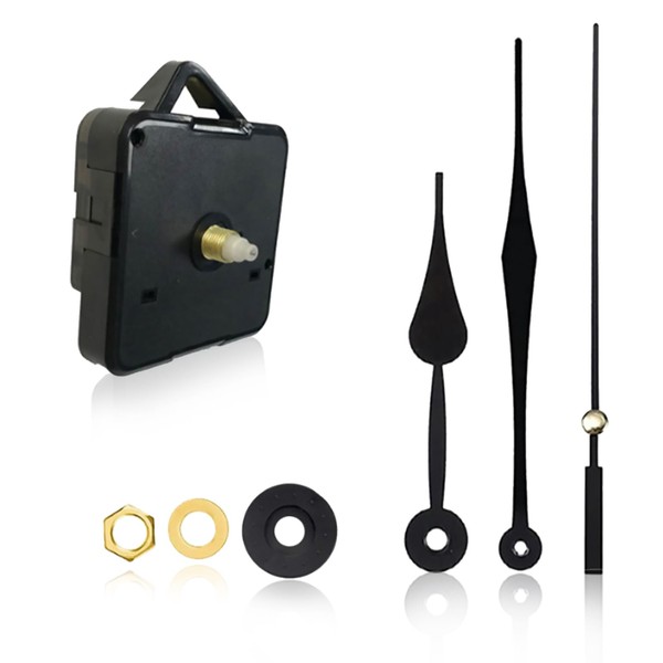 CLKE 1Set Clock Mechanism Kit, Long and Short Shaft DIY