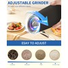 CIRCLE JOY Gravity Electric Pepper Grinder Salt Grinder Pepper Griner
