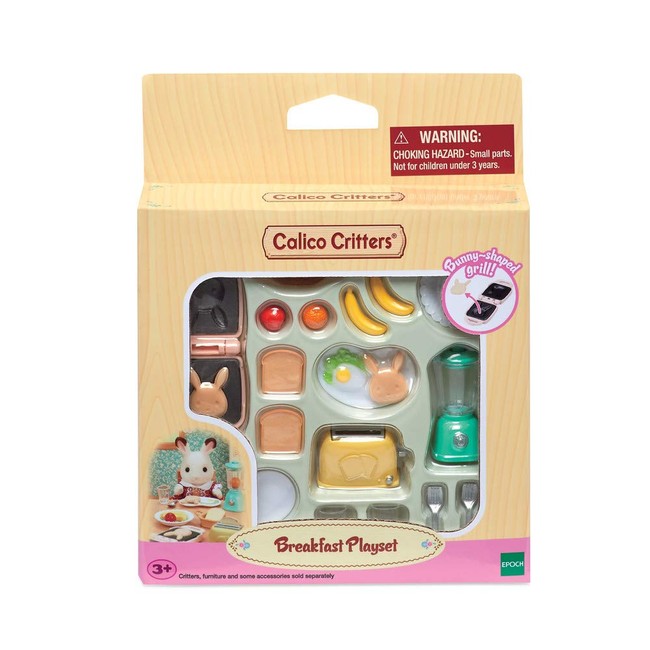 Calico Critters, Doll House Furniture and Décor, Breakfast Playset