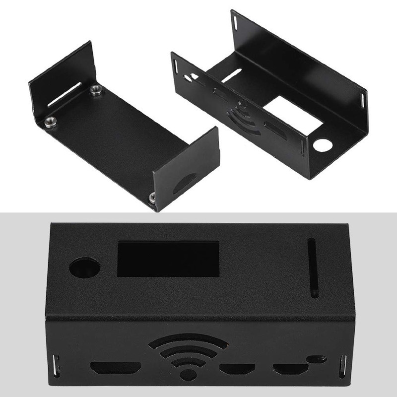 Aluminium Alloy Enclosure Box Protective Case for Zero, Black