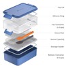 linoroso Stackable Bento Box Adult Lunch Box | Meet All