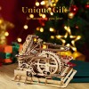 ROKR 254Pcs Marble Run 3D Wooden Puzzle With Waterwheel And