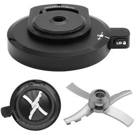 Outer Bowl Lid with Paddle Compatible with Ninja NC299AMZ/NC301/NC300 Series Ice Cream Maker – Reusable BPA-Free Creami Accessories, Dishwasher Safe