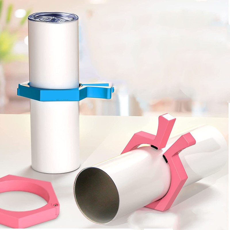 4Pcs Sublimation Tumbler Pinch ABS Sublimation Tumbler Clamp Holder Grip