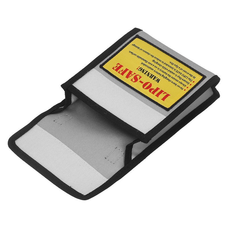 Lipo Battery Safety Bag Grey Fireproof Explosion Proof Battery Guard