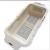 Extendable Over-Sink Colander Strainer, 34-45 cm, Off White Fruits Vegetable