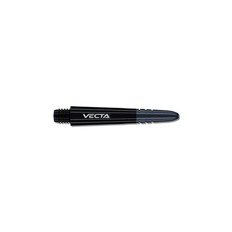 WINMAU Vecta Black Medium Polycarbonate Dart Stems - 1 set
