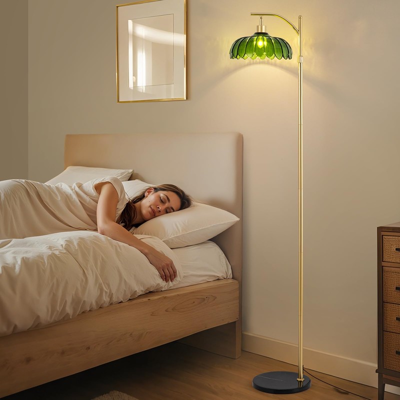 EIDISUNY Arc Floor Lamp for Living Room, Modern Standing Lamp