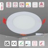 TEKLED LED Round Recessed Ceiling Light | Flat Panel Ultra