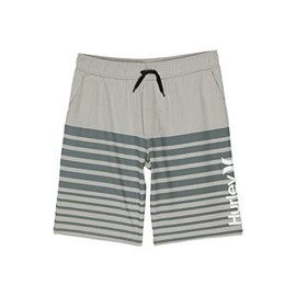 Hurley Boy's Pull-On Phantom Walkshorts (Big Kids) Cool Grey SM (8-10 Big Kid)