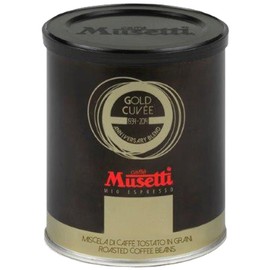 Musetti for De'Longhi MB250-GCT Coffee Beans Gold Cuvee Musetti Whole Bean, 80% Arabica Seeds, 20% Robusta, Anniversary Blend, Espresso, Cappuccino