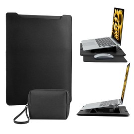 13-14 Inch Protective Laptop Sleeve with Stand, for MacBook Pro/MacBook Air