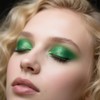 Shimmer & Glitter Eye Shadow Palette - Highly Pigmented Green