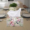 Oamsistay Hummingbird Rectangle Tissue Box Cover Modern PU Leather Rectangular