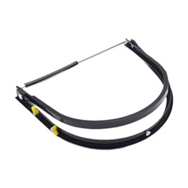 Milageto Full Brim Hard Hat Face Shield Adapter, Shield Mounting Bracket, Metal Attachment,Repair Parts Face Screen Adapter Bracket