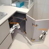 JinBoCheng 2 Pack 135° Lazy Susan Hinges for Cabinets, Corner