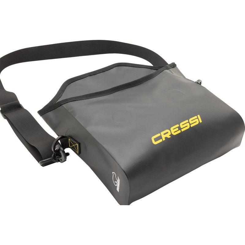 CRESSI Wombat Pouch Black - Waterproof Multipurpose Belt Bag made