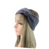 PACKOVE 4pcs Crochet Headbands with Bowknot Design Warm Winter Hair